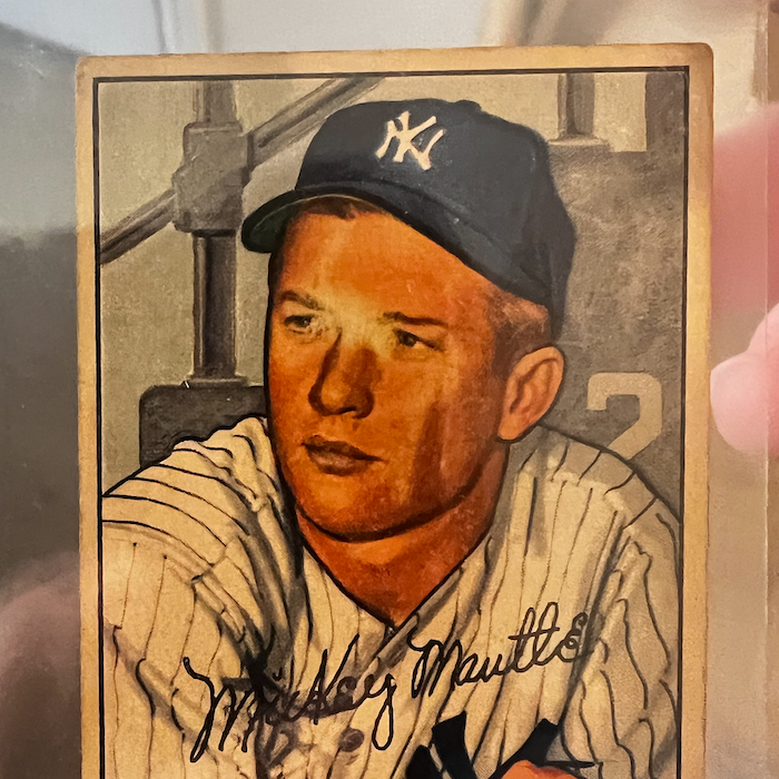 Graded cards and organized collection boxes